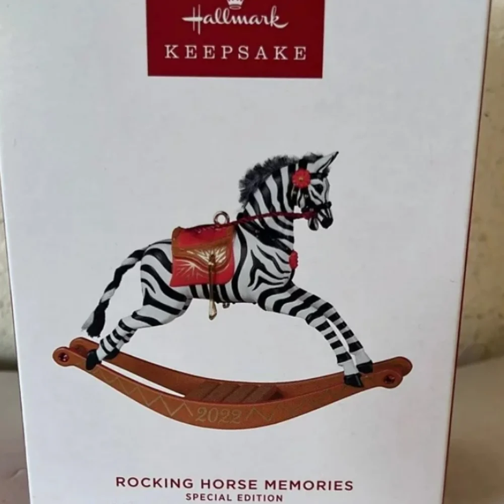 Hallmark Rocking Horse Memories Zebra Special Edition, LIMITED EDITION (2022)